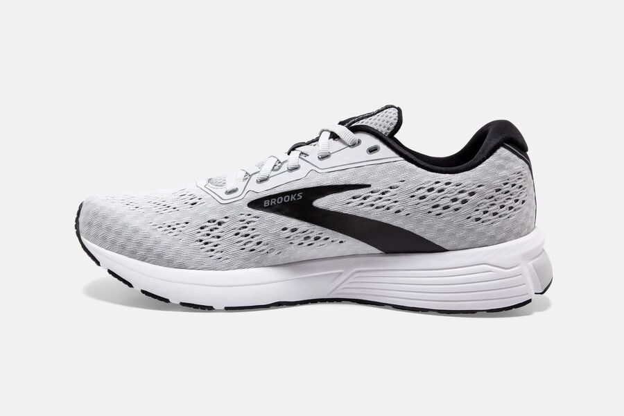 Brooks Israel Anthem 3 Road Running Shoes Mens - White/Black - LFI-053968